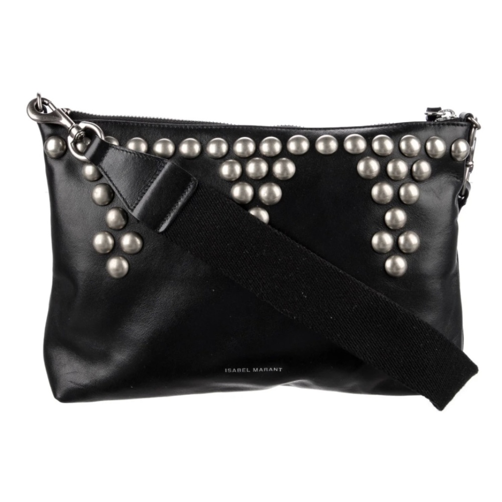 Isabel Marant Studded Leather Shoulder Bag